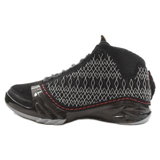 ナイキ(NIKE)のNIKE ナイキ 07年製 AIR JORDAN 23 Black Stealth エア ジョーダン 23 ブラック ステルス ハイカットスニーカー ブラック US8.5/26.5cm 318376-001(スニーカー)