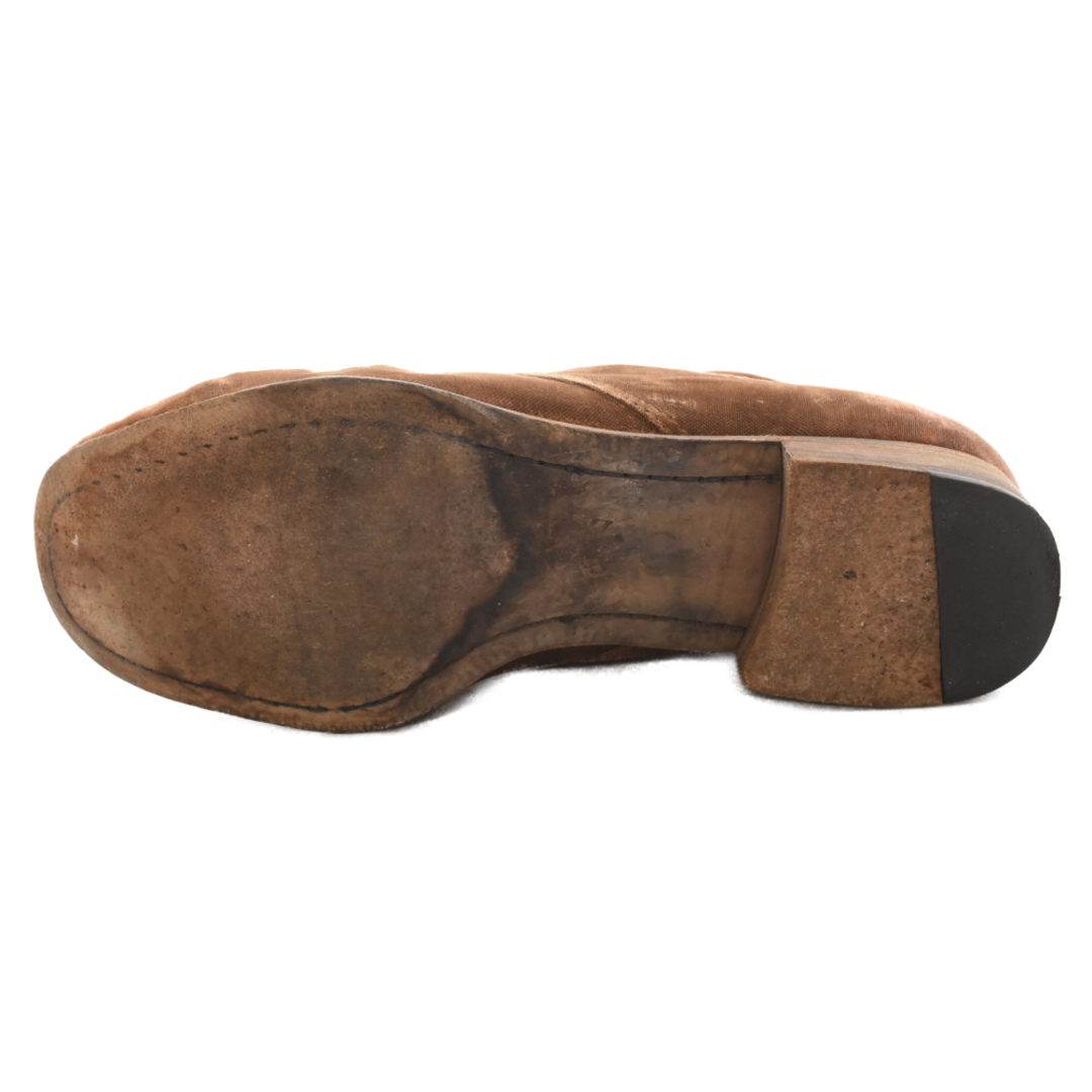 UNDERCOVER ISM アンダーカバーイズム ベロア ドレスシューズ ブラウン J6F08-1 メンズの靴/シューズ(その他)の商品写真