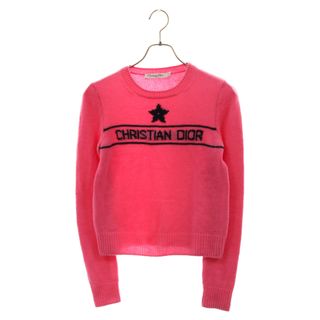 Christian Dior - Christian Dior クリスチャンディオール SIGNIFICANT SWEATER 244S57AM054 フロントロゴニットセーター レディース ピンク