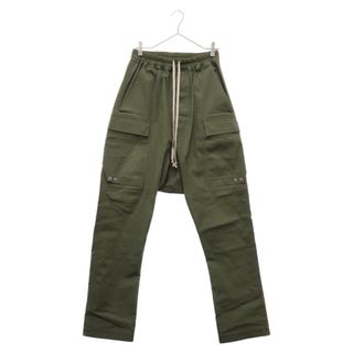 Rick Owens - Rick Owens リックオウエンス 21AW GETHSEMANE CARGO LONG PANTS カーゴサルエルロングパンツ カーキ RU02A5379-TE