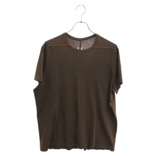 リックオウエンス(Rick Owens)のRick Owens リックオウエンス SHORT LEVEL TEE クルーネックレベル半袖Tシャツ ブラウン RU02C7265-JA(Tシャツ/カットソー(半袖/袖なし))