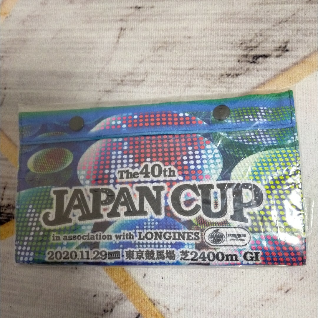 JRA JAPAN CUP 2020 the40th マスクケース 競馬 グッズ エンタメ/ホビーのエンタメ その他(その他)の商品写真
