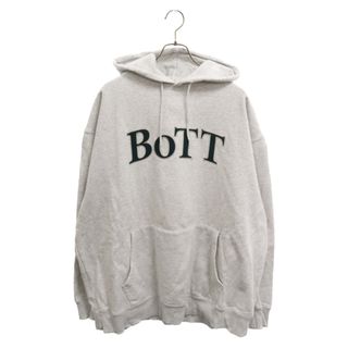 BoTT ボット 21AW OG LOGO HOODIE フロントエンブロイダリーロゴ プルオーバースウェットパーカー 213BOTT16 グレー(パーカー)