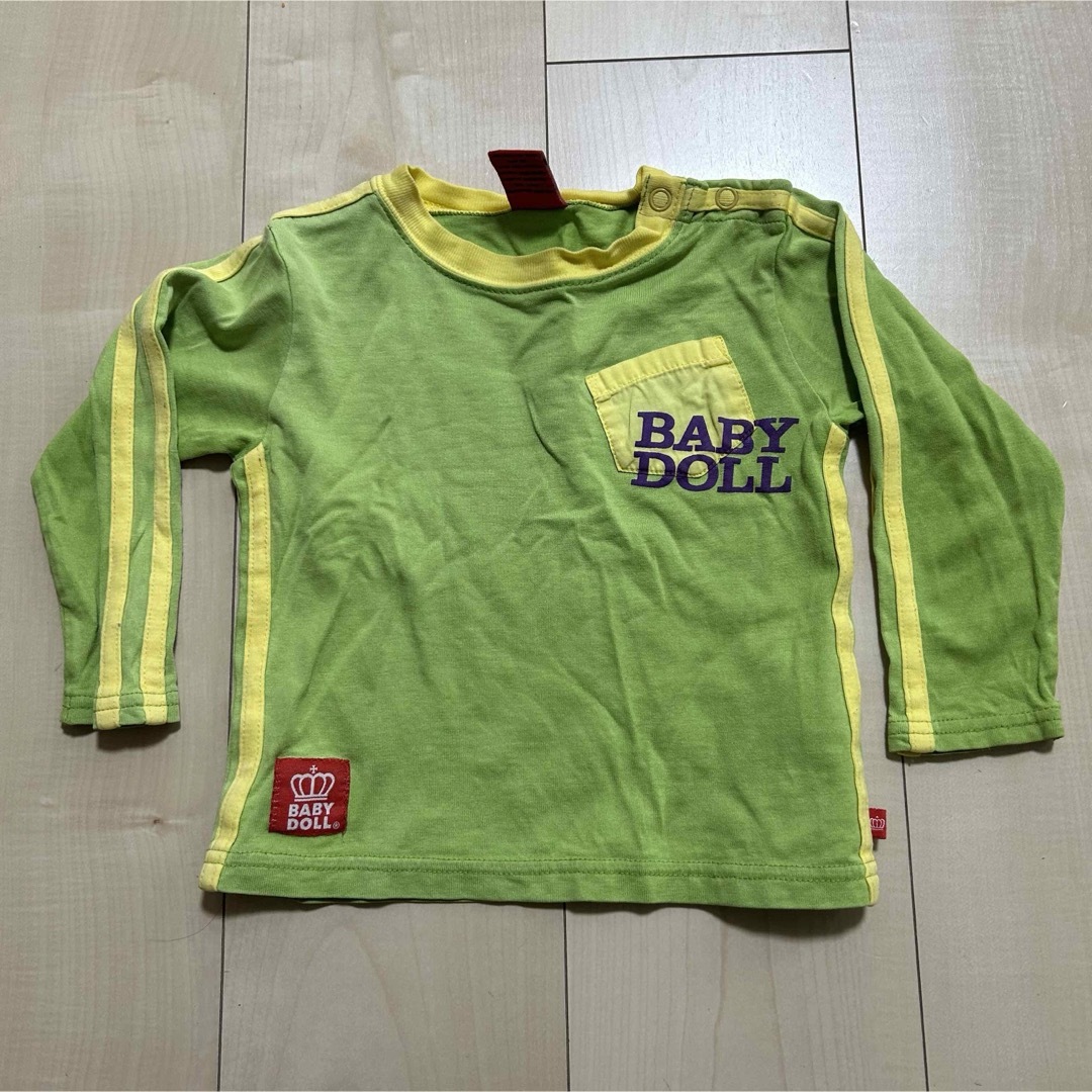 BABYDOLL(ベビードール)のBaby Doll 長袖　綿100% 90センチ キッズ/ベビー/マタニティのキッズ服男の子用(90cm~)(Tシャツ/カットソー)の商品写真