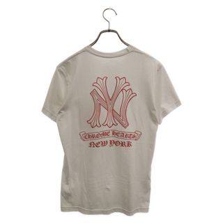 クロムハーツ(Chrome Hearts)のCHROME HEARTS クロムハーツ CH T-SHRT ニューヨーク限定 フロントロゴプリント半袖Tシャツ ホワイト(Tシャツ/カットソー(半袖/袖なし))