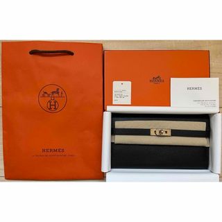 Hermes - 【SALE‼️】国内正規 エルメス ケリーウォレット エプソン シルバー金具