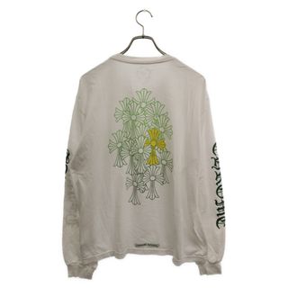 クロムハーツ(Chrome Hearts)のCHROME HEARTS クロムハーツ CEM CRS LS Tee セメタリー クロス ロングスリーブ長袖Tシャツ カットソー ホワイト(Tシャツ/カットソー(七分/長袖))