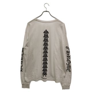 CHROME HEARTS クロムハーツ CEM CRS L/S Tee セメタリークロス ロングスリーブ長袖Tシャツ 長袖カットソー ホワイト