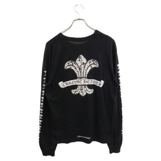 クロムハーツ(Chrome Hearts)のCHROME HEARTS クロムハーツ CH L S 2 バックCHフレア長袖カットソー ブラック(Tシャツ/カットソー(七分/長袖))