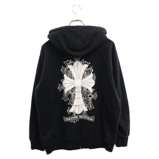 クロムハーツ(Chrome Hearts)のCHROME HEARTS クロムハーツ SWTSHRT HD ZIP セメタリークロスプリント ダガージップアップパーカー(パーカー)