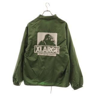 X-LARGE エクストララージ EMBROIDERY OG COACHES JACKET エンブロイダリー コーチジャケット カーキ 01193507