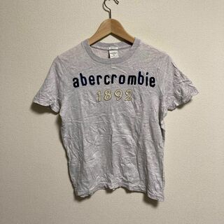 Abercrombie&Fitch - Abercrombie&Fitch アバクロ Tシャツ ロゴ　アメカジ　L