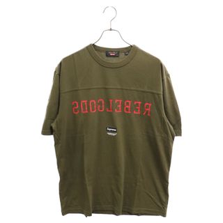 シュプリーム(Supreme)のSUPREME シュプリーム 23SS × UNDERCOVER Football Top アンダーカバー ロゴプリント フットボール 半袖Tシャツ カットソー カーキ(Tシャツ/カットソー(半袖/袖なし))