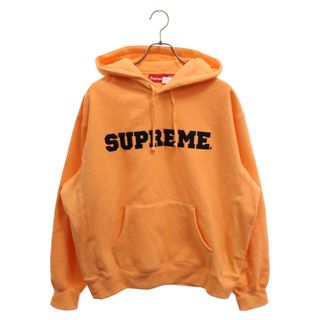 シュプリーム(Supreme)のSUPREME シュプリーム 24SS Collegiate Hooded Sweatshirt カレジエイト フーデッド ロゴワッペン プルオーバー スウェット パーカー オレンジ(パーカー)