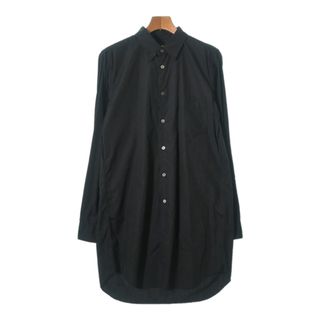 ブラックコムデギャルソン(BLACK COMME des GARCONS)のBLACK COMME des GARCONS カジュアルシャツ M 黒 【古着】【中古】(シャツ)