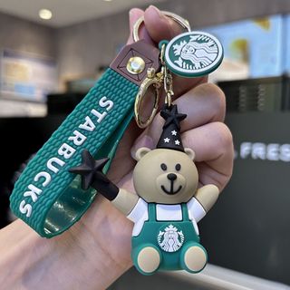 新品　海外限定　Starbucks スタバ　キーホルダー