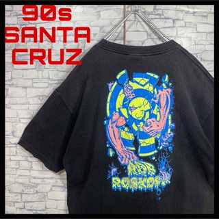 サンタクルーズ(Santa Cruz)のSANTA CRUZ NHSボディ　Rob Roskopp 半袖Tシャツ　黒(Tシャツ/カットソー(半袖/袖なし))