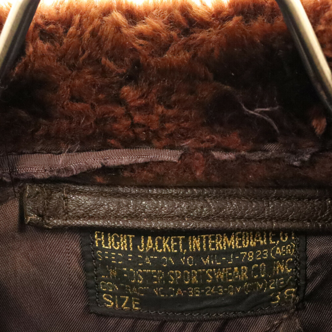 VINTAGE ヴィンテージ 50s VINTAGE U.S.AIRFORCE G-1 JACKET ヴィンテージ ミリタリー フライトジャケット ブラウン メンズのジャケット/アウター(ミリタリージャケット)の商品写真