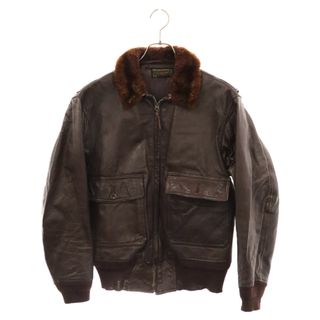 VINTAGE ヴィンテージ 50s VINTAGE U.S.AIRFORCE G-1 JACKET ヴィンテージ ミリタリー フライトジャケット ブラウン(ミリタリージャケット)