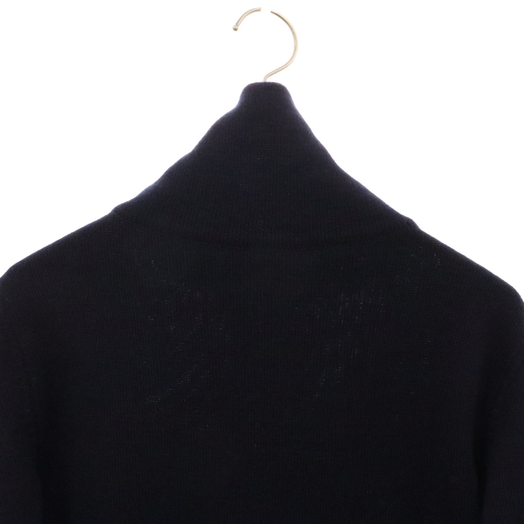 Jil Sander(ジルサンダー)のJIL SANDER ジルサンダー 21AW Half Zip Wool Sweater ハーフジップ ウール ニットセーター ネイビー JSMT751007 メンズのトップス(ニット/セーター)の商品写真