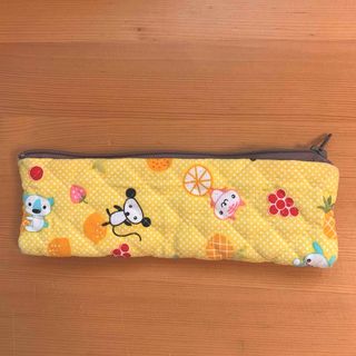 【ハンドメイド】小さめペンケース（キルティング生地）お子様用にも。(その他)