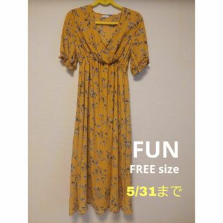 ファン(FUN)の☆FUN　ワンピース☆　FREE size(ロングワンピース/マキシワンピース)