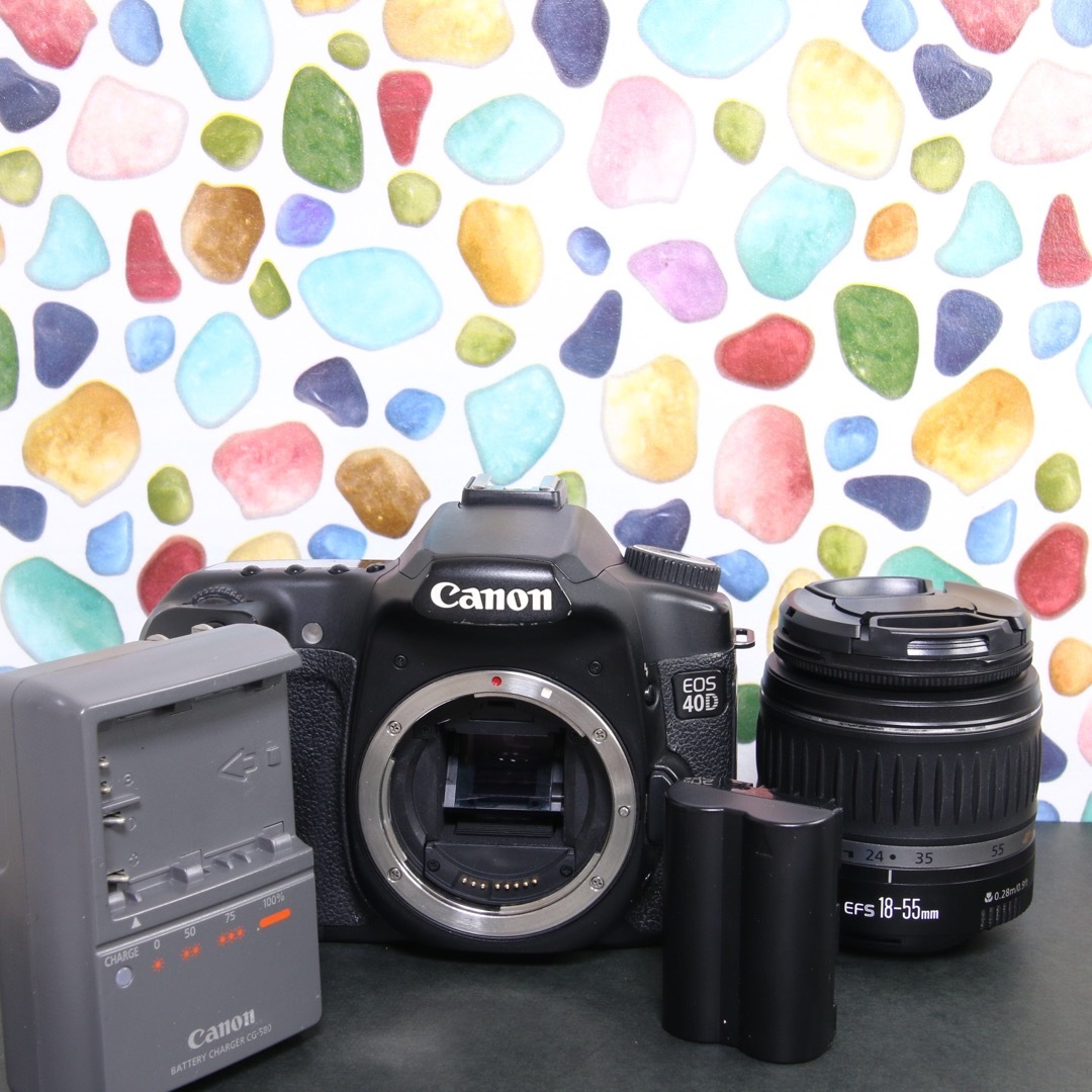 ♥︎◇Canon キャノン EOS 40D ◇おすすめ一眼レフ ◇本格入門機 ♥︎◇Canon キャノン EOS 40D ◇おすすめ一眼レフ ◇本格入門機