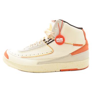 ナイキ(NIKE)のNIKE ナイキ AIR JORDAN2 RETRO SP Maison Chateau Rouge エアジョーダン2 レトロ ハイカットスニーカー DO5254-180 ホワイト US11.5/29.5cm(スニーカー)