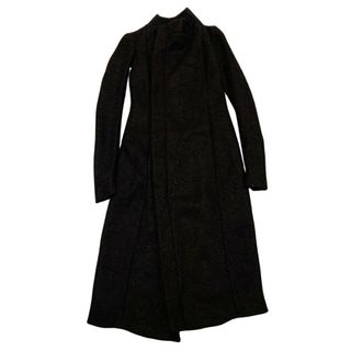 リックオウエンス(Rick Owens)のリックオウエンス ラップコート モヘア ブラック サイズ38【AFA24】(その他)