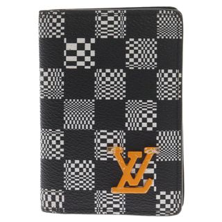 ルイヴィトン(LOUIS VUITTON)のLOUIS VUITTON ルイヴィトン 21SS ディストーテッド ダミエ オーガナイザー ドゥ ポッシュ M80170 カードケース(名刺入れ/定期入れ)