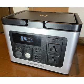 StormRock ポータブル電源 614.4Wh 700W ジャンク(その他)