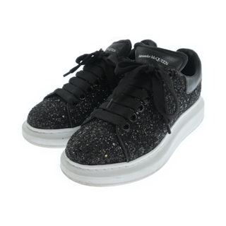 ALEXANDER MCQUEEN スニーカー EU37(23.5cm位) 黒 【古着】【中古】