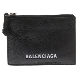 Balenciaga - BALENCIAGA バレンシアガ エクスプローラー レザー コイン カードケース ブラック 505107