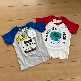 JR - 新幹線スパンコールTシャツ　100サイズ2枚！