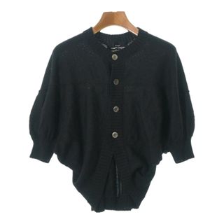 トリココムデギャルソン(tricot COMME des GARCONS)のtricot COMME des GARCONS カーディガン F 黒 【古着】【中古】(カーディガン)