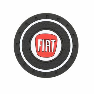 FIATドリンクコースター　2枚入り/送料無料(車内アクセサリ)