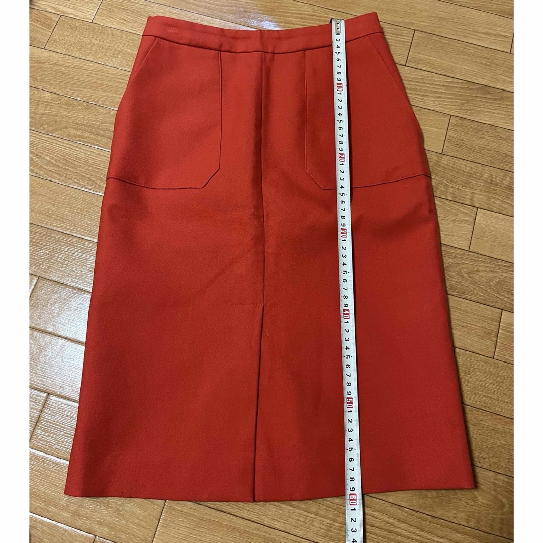 BABYLONE(バビロン)のBABYLONE タイトスカート  赤 レディースのスカート(ひざ丈スカート)の商品写真