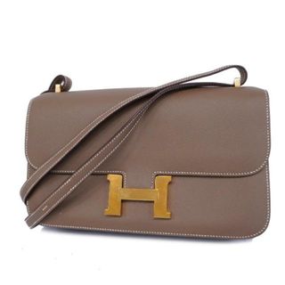 エルメス(Hermes)の★SALE 【4ia0906】エルメス ショルダーバッグ/コンスタンスエラン/C刻印/ヴォーエプソン/エトゥープ/ゴールド金具 【中古】 レディース(ショルダーバッグ)