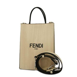 フェンディ(FENDI)の【4ia0840】フェンディ ツーウェイバッグ/レザー/アイボリー/シルバー金具 【中古】 レディース(その他)