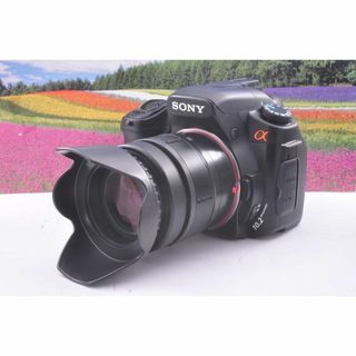 ソニー(SONY)のチルト式液晶が便利！SONY ソニー　一眼カメラ α300　自在なアングルで撮影(デジタル一眼)