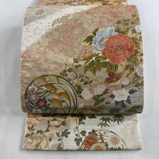 袋帯 美品 秀品 六通 正絹 【中古】(帯)