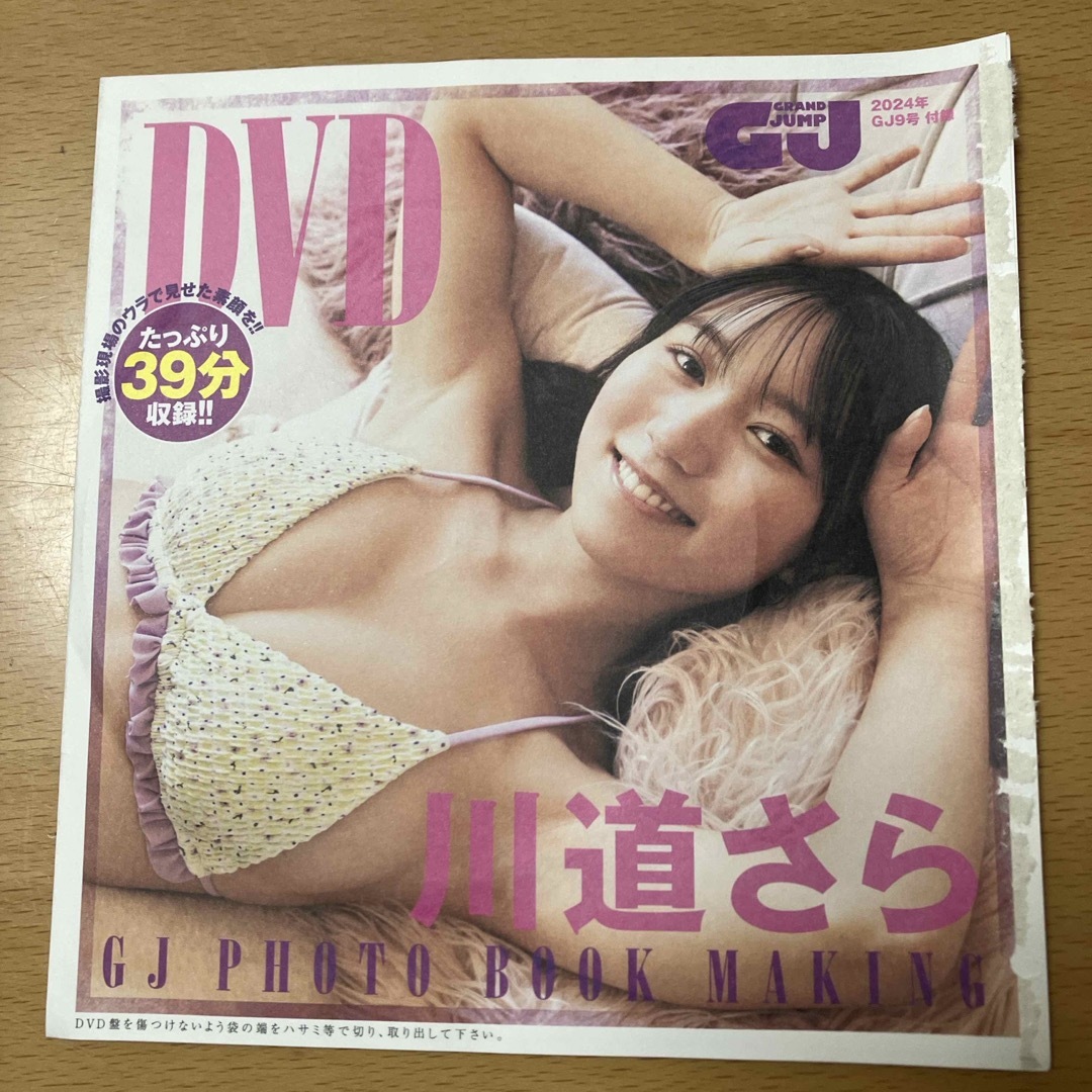 グランドジャンプ付録川道さらDVD エンタメ/ホビーのDVD/ブルーレイ(アイドル)の商品写真