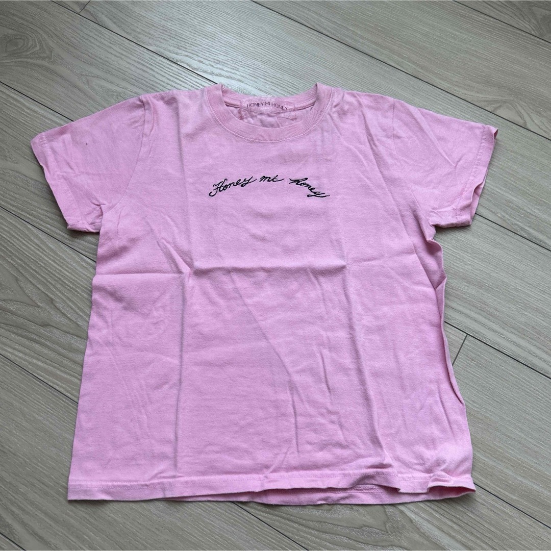Honey mi Honey(ハニーミーハニー)のハニーミーハニー Tシャツ XS ピンク レディースのトップス(Tシャツ(半袖/袖なし))の商品写真