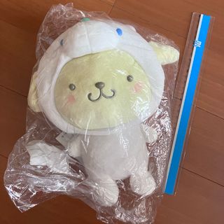 サンリオ(サンリオ)のポムポムプリン　氷フレンズ　シロクマ　着ぐるみ　ぬいぐるみ　未開封(ぬいぐるみ)