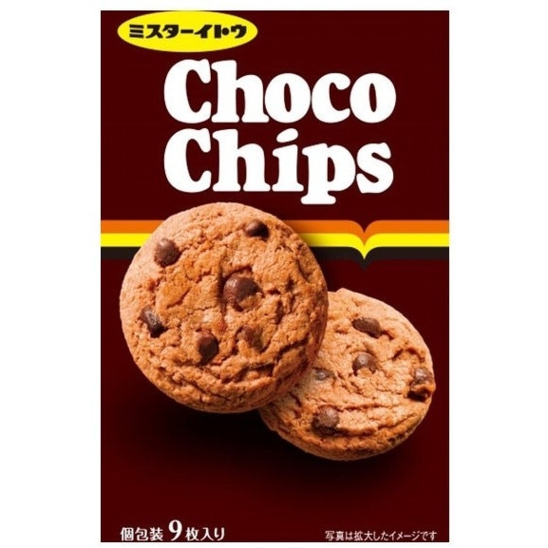 イトウ製菓 チョコチップクッキー 9枚×6箱 食品/飲料/酒の食品(菓子/デザート)の商品写真