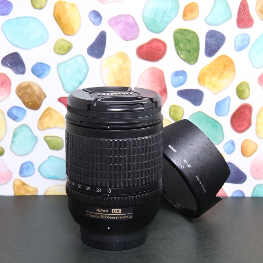 Nikon(ニコン)の♥︎◇高性能ズームレンズ♪ ◇Nikon AF-S 18-135mm ◇美品 スマホ/家電/カメラのカメラ(レンズ(ズーム))の商品写真