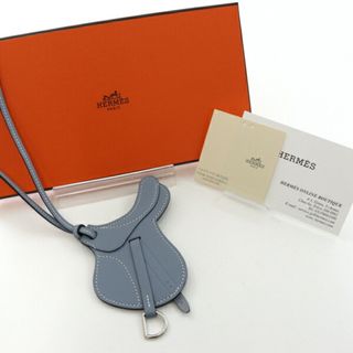 エルメス(Hermes)のエルメス HERMES チャーム パドックセーラー スイフトブルーラン 【中古】Sランク(その他)