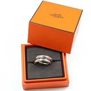 エルメス(Hermes)のエルメス HERMES ヴェルティージュ リング Vertige ring #52 約12号 Ag925 SV シルバー 【中古】Sランク(リング(指輪))