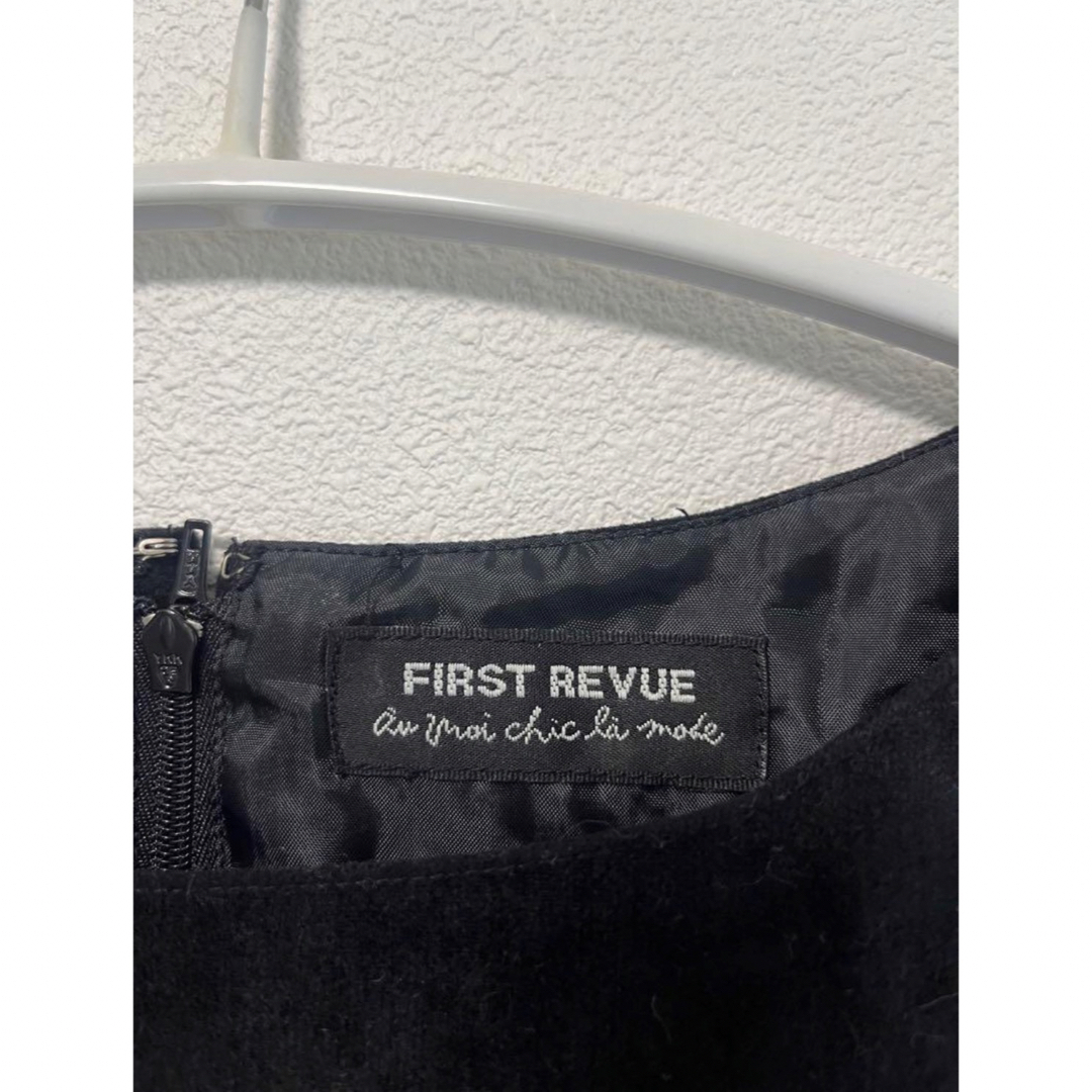 【FIRST REVUE】スウェードワンピース レディースのワンピース(ひざ丈ワンピース)の商品写真