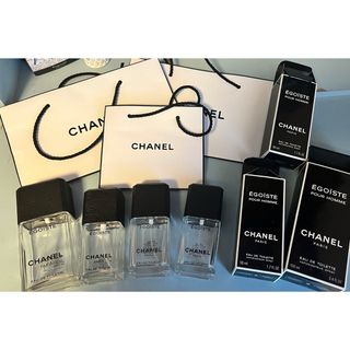 シャネル(CHANEL)のEGOISTE 空瓶・空箱・紙袋セット(香水(男性用))